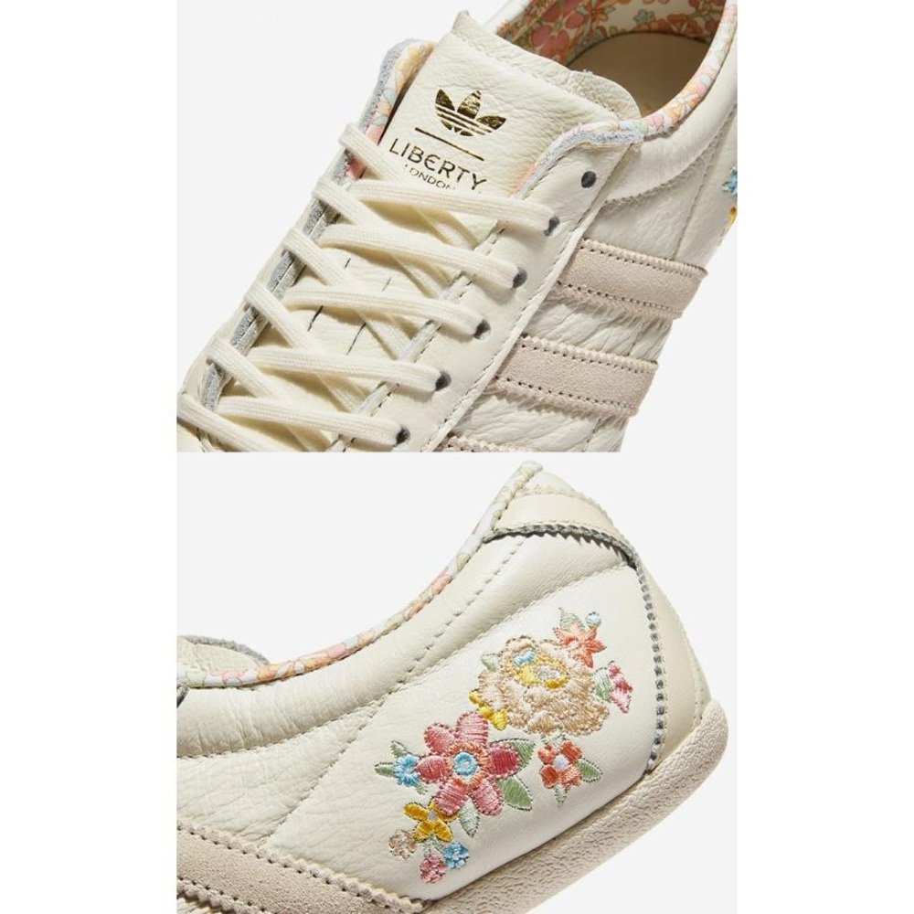 adidas x Liberty London Tokyo exclusive Floral Embroidered Leather Sneakers - Picture 6 of 6